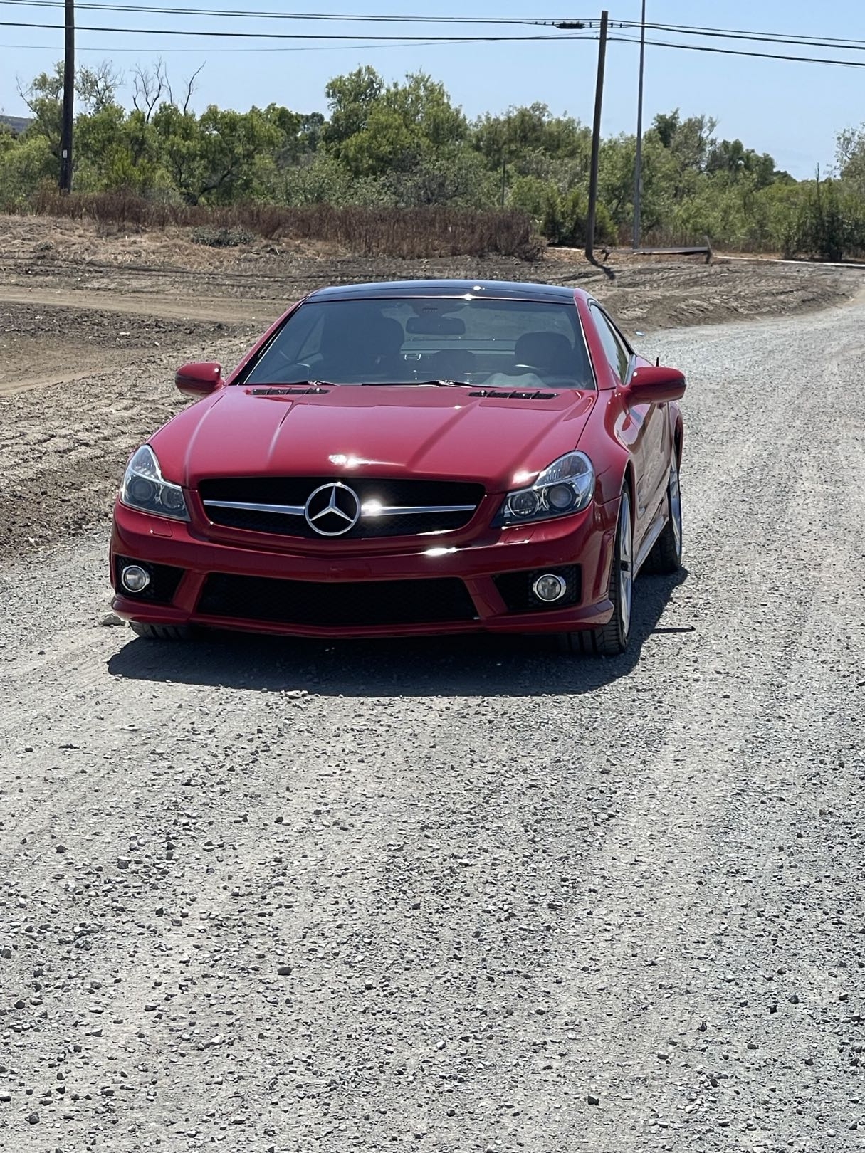 2009 SL63 AMG after repair